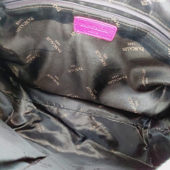 Pancaldi1888 Pink Leather Handbag Hobo Bag - Picture 6 of 11